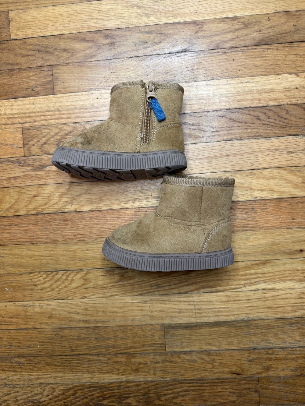 Cat & Jack 5C Toddler Boys' Arias Tan Winter Boots